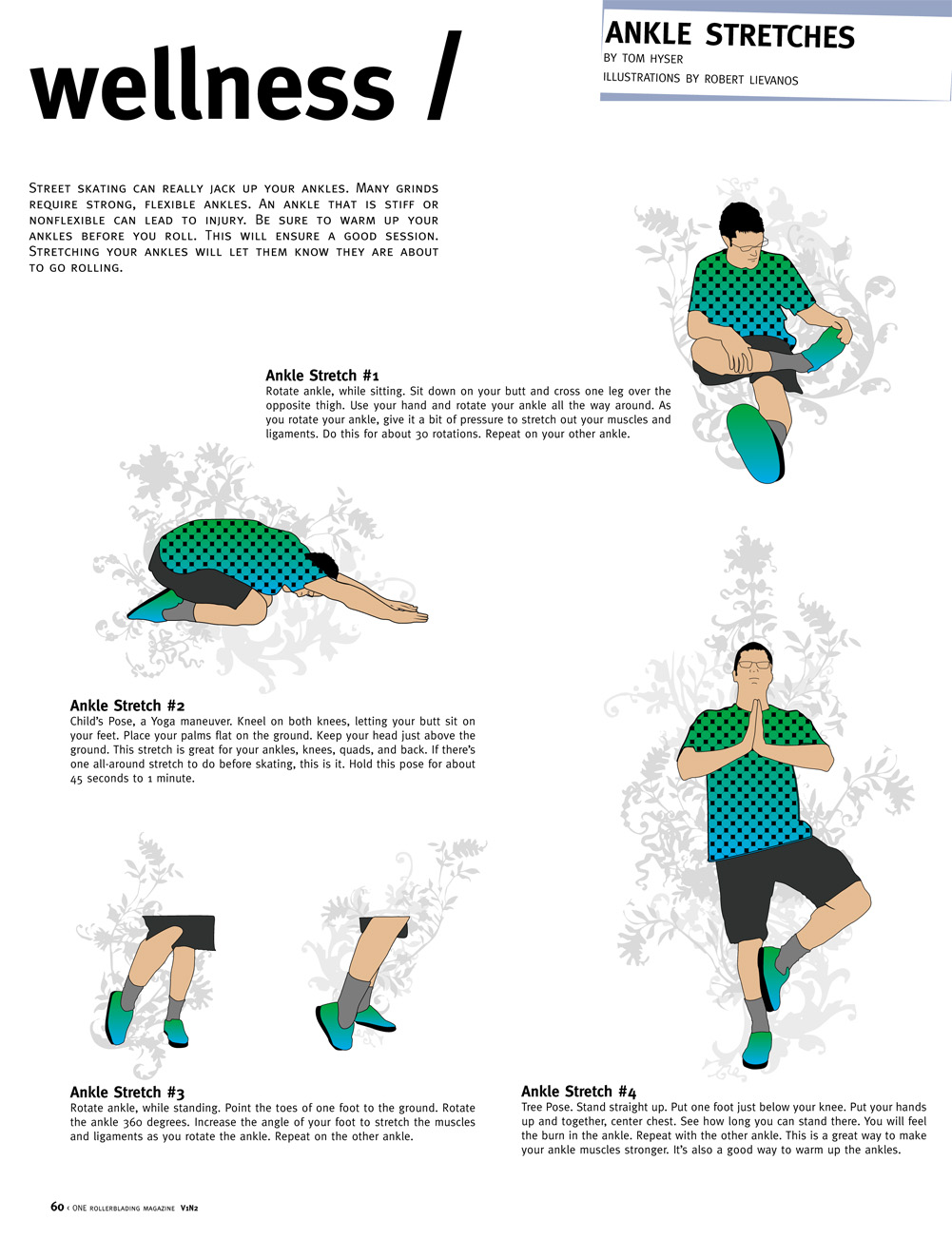 ONEblademag - #2: Ankle Stretches